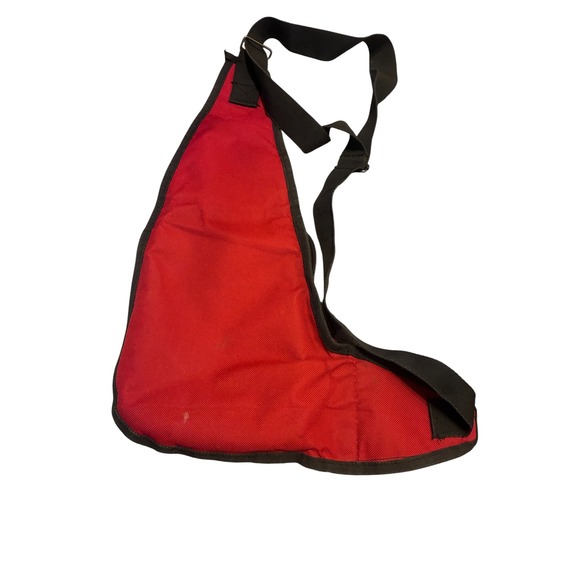 Sport Sling Bag Crossbody Fanny Pack Red Shoulder Backpack Utility Travel Canvas - Picture 3 of 3